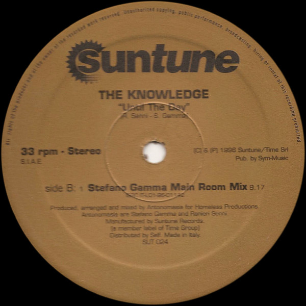 The Knowledge - Until The Day | Suntune (SUT 024) - 2 The Knowledge - Until The Day | Suntune (SUT 024) - 2
