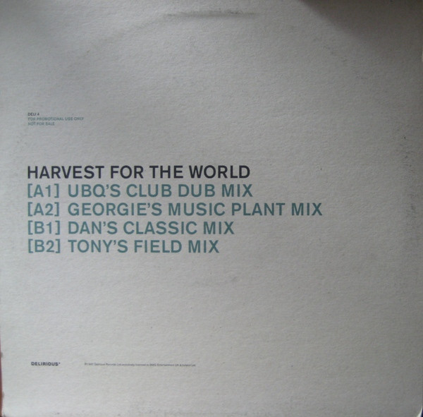 Harvest For The World