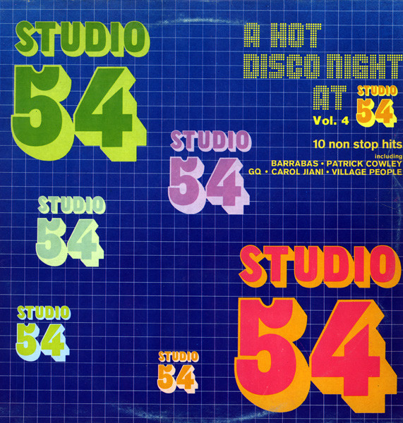 Various - A Hot Disco Night At Studio 54 - Vol.4 | Derby (DBR 20297) - main