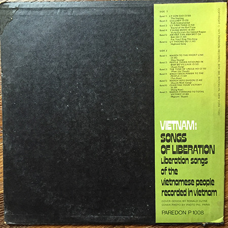 Vietnam: Songs Of Liberation