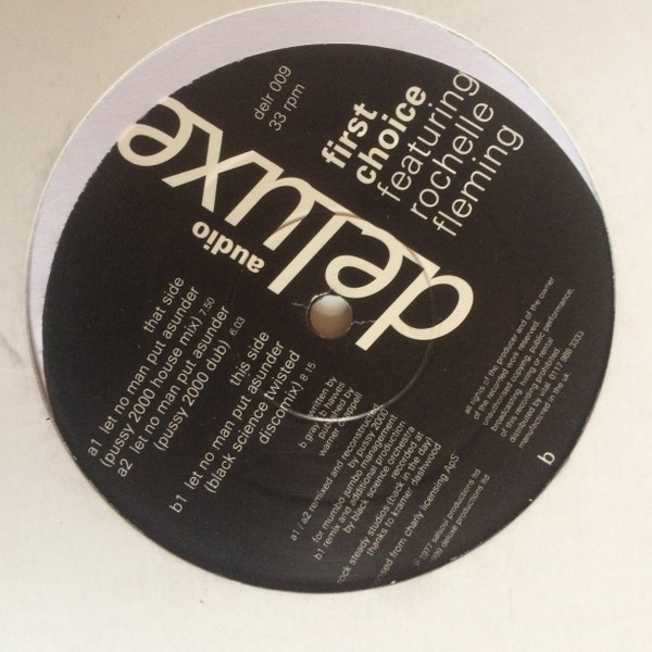 First Choice Featuring Rochelle Fleming - Let No Man Put Asunder | Audio Deluxe (delx 009) - 5 First Choice Featuring Rochelle Fleming - Let No Man Put Asunder | Audio Deluxe (delx 009) - 5