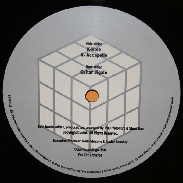 Paul Woolford & Steve Mac - K-Hole | Cube Recordings (CUB 09) - 2