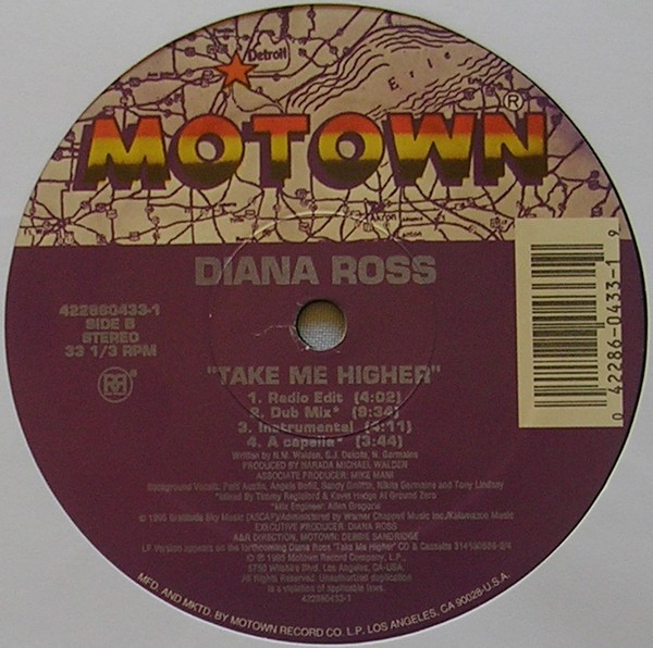 Diana Ross - Take Me Higher | Motown (422860433-1) - 4 Diana Ross - Take Me Higher | Motown (422860433-1) - 4