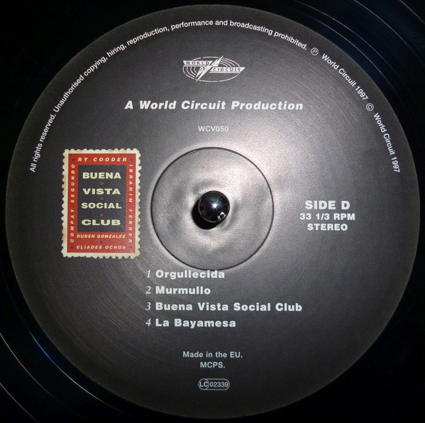 Buena Vista Social Club - Buena Vista Social Club | World Circuit (WCV050) - 7