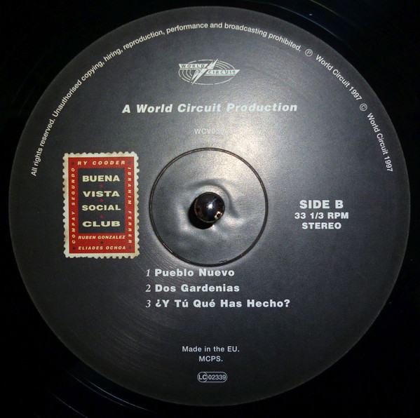 Buena Vista Social Club - Buena Vista Social Club | World Circuit (WCV050) - 5