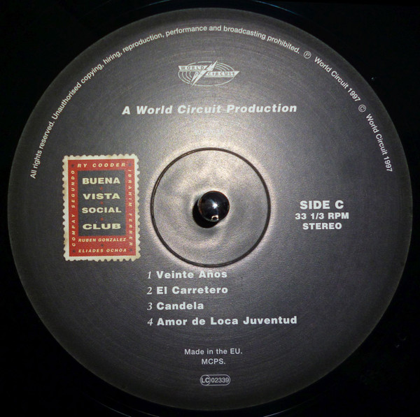Buena Vista Social Club - Buena Vista Social Club | World Circuit (WCV050) - 6