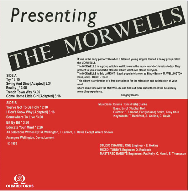The Morwells - Presenting The Morwells | Ohm Records Inc. (OHM-002) - 2