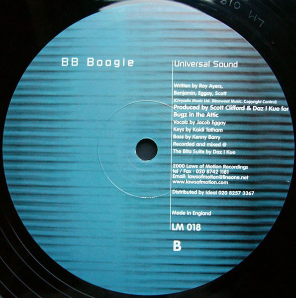 B.B. Boogie - Tell Him | Laws Of Motion (LM 018) - 2