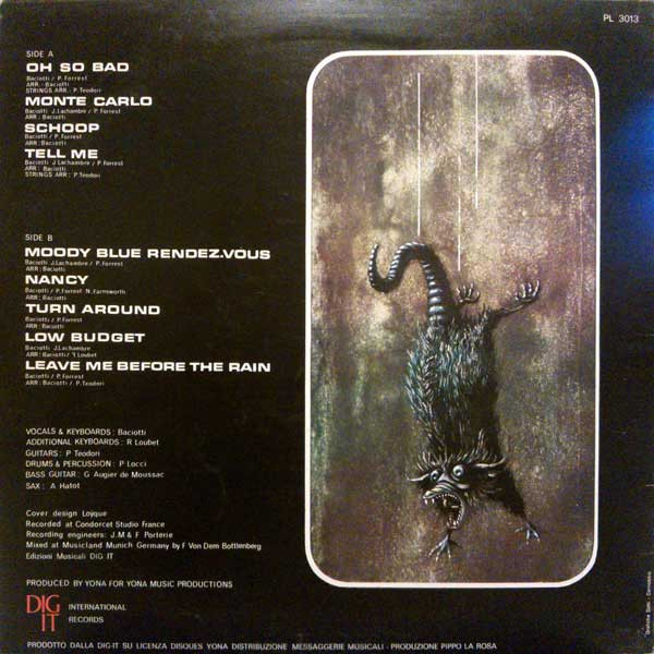 Baciotti - Moody Blue Rendez-Vous | Dig-It International Records (PL 3013) - 2