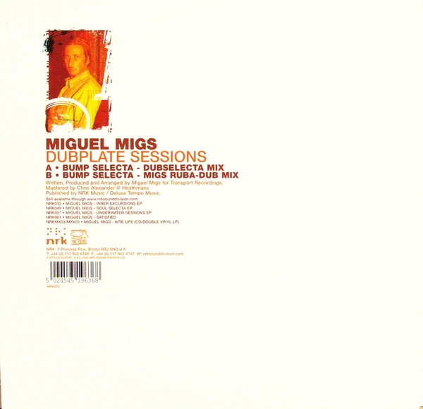 Miguel Migs - Dubplate Sessions | NRK Sound Division (NRK070) - 7