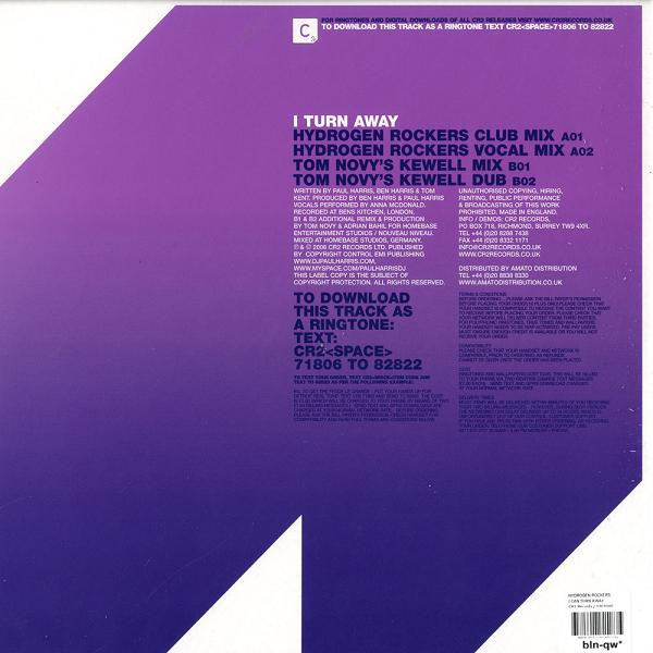 Hydrogen Rockers - I Turn Away | Cr2 Records (12C2040) - 2 Hydrogen Rockers - I Turn Away | Cr2 Records (12C2040) - 2