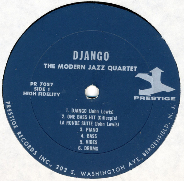 MJQ - Django | Prestige (PR 7057) - 2