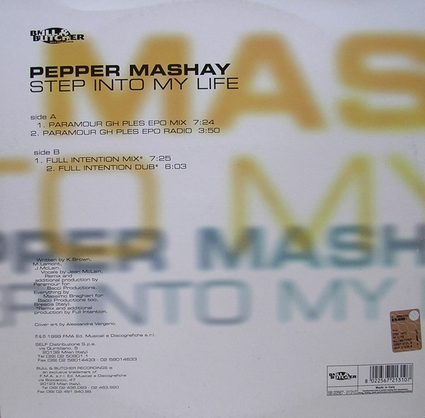 Pepper Mashay - Step Into My Life | Bull & Butcher Recordings (BB 22567-2131/0) - 2 Pepper Mashay - Step Into My Life | Bull & Butcher Recordings (BB 22567-2131/0) - 2