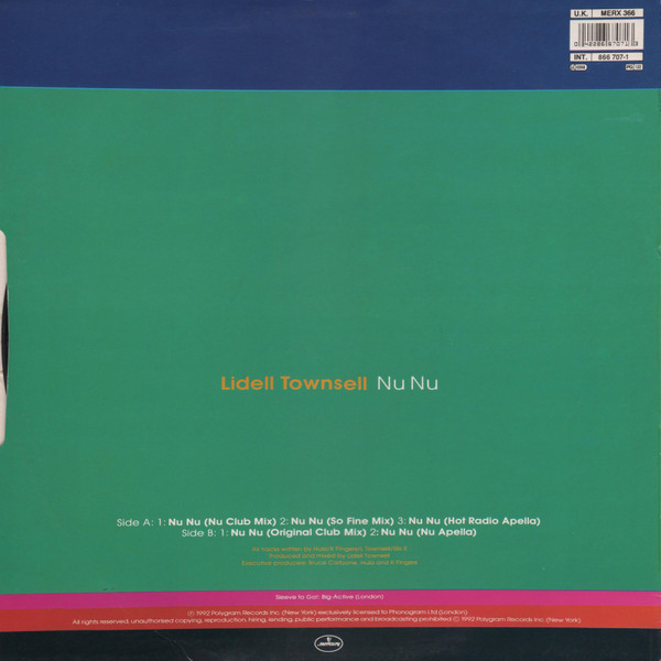 Lidell Townsell - Nu Nu | Mercury (MERX 366) - 2 Lidell Townsell - Nu Nu | Mercury (MERX 366) - 2
