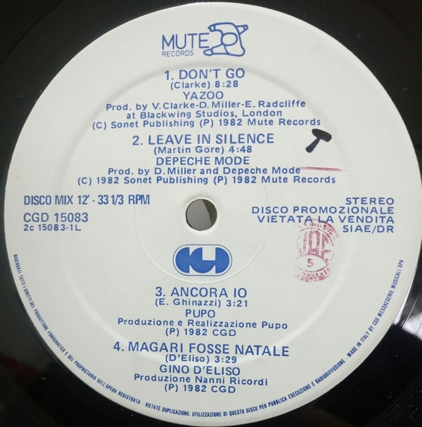 Various - Only For Dee Jays | CGD (CGD 15083)