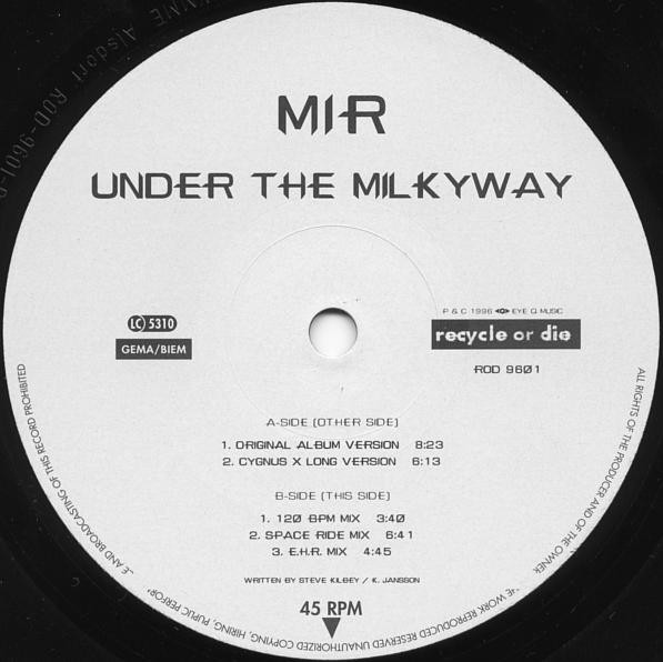 MIR - Under The Milkyway | Recycle Or Die (ROD 9601) - 3 MIR - Under The Milkyway | Recycle Or Die (ROD 9601) - 3
