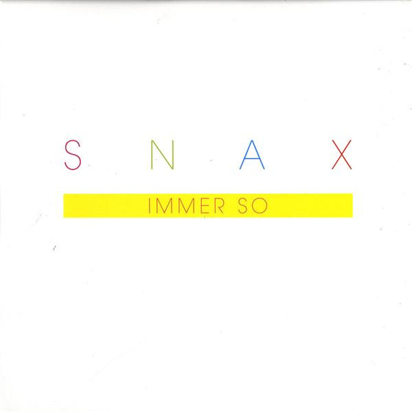 Snax - Immer So | Terranova Records (TNT 04) - main