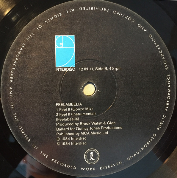 Feelabeelia - Feel It | Interdisc (12 IN 11) - 4 Feelabeelia - Feel It | Interdisc (12 IN 11) - 4