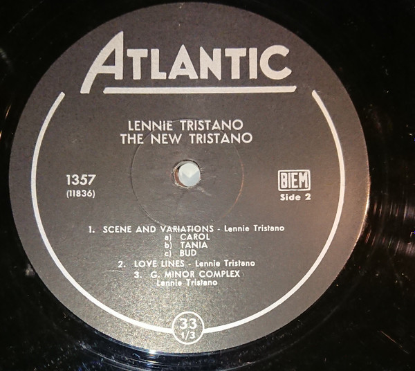 Lennie Tristano - The New Tristano | Atlantic (1357) - 4 Lennie Tristano - The New Tristano | Atlantic (1357) - 4