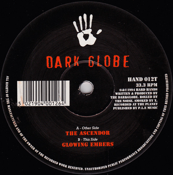 Dark Globe - The Ascendor | Hard Hands (HAND 012T)
