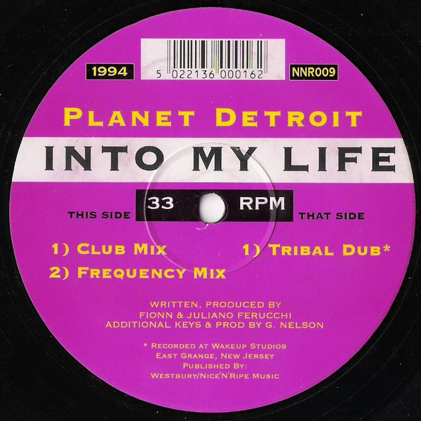 Planet Detroit - Into My Life | Nice 'N' Ripe (NNR009) - main Planet Detroit - Into My Life | Nice 'N' Ripe (NNR009) - main