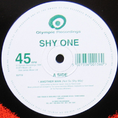 Shy One - Another Man | Olympic Recordings (ELYT13) - 2