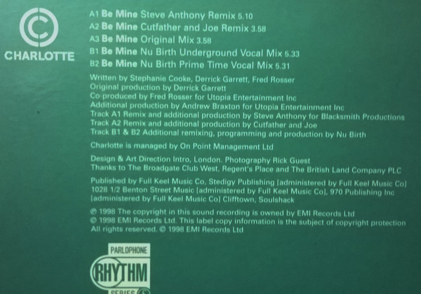 Charlotte - Be Mine | Rhythm Series (12RHYTHM 10) - 5 Charlotte - Be Mine | Rhythm Series (12RHYTHM 10) - 5