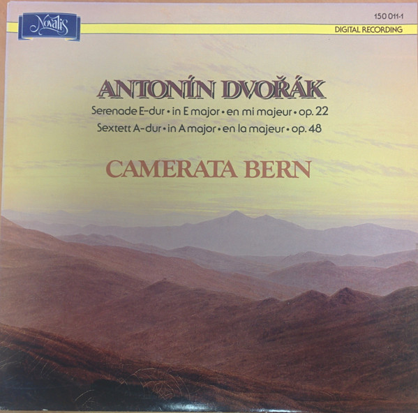 Antonín Dvořák , Camerata Bern - Serenade E-dur, Op. 22 / Sextett A-dur, Op. 48 | Novalis (150 011-1)