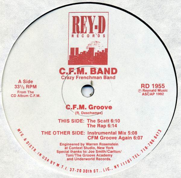 C.F.M. Band - C.F.M. Groove | Rey-D Records (RD 1955) - 2 C.F.M. Band - C.F.M. Groove | Rey-D Records (RD 1955) - 2