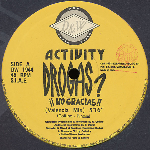Activity - Drogas? ¡¡No Gracias!! | Dance And Waves (DW 1944)