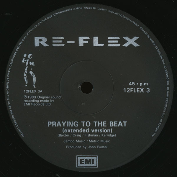 Re-Flex - Praying To The Beat | EMI (12FLEX 3) - 2