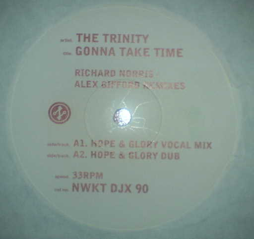 The Trinity - Gonna Take Time | Network Records (NWKT DJX 90) - 3