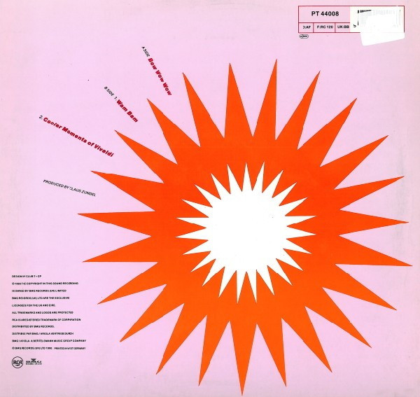 B.S.O.G. Featuring Elaine Hudson - Bow Wow Wow | RCA (PT 44008) - 2