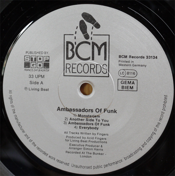 Ambassadors Of Funk - Monster Jam | BCM Records (BCM 33134) - 3 Ambassadors Of Funk - Monster Jam | BCM Records (BCM 33134) - 3