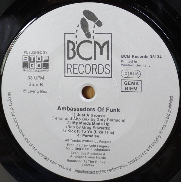 Ambassadors Of Funk - Monster Jam | BCM Records (BCM 33134) - 4 Ambassadors Of Funk - Monster Jam | BCM Records (BCM 33134) - 4