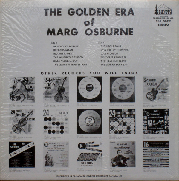 Marg Osburne - The Golden Era Of | Banff (SBS 5329) - 2 Marg Osburne - The Golden Era Of | Banff (SBS 5329) - 2