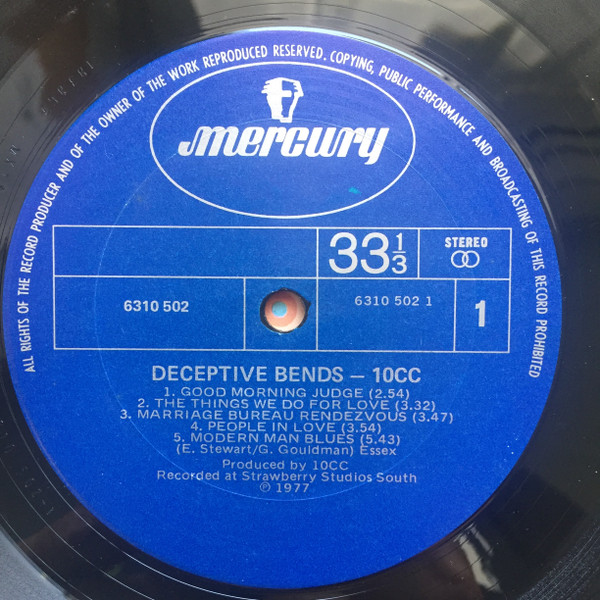 10cc - Deceptive Bends | Mercury (6310 502) - 4 10cc - Deceptive Bends | Mercury (6310 502) - 4