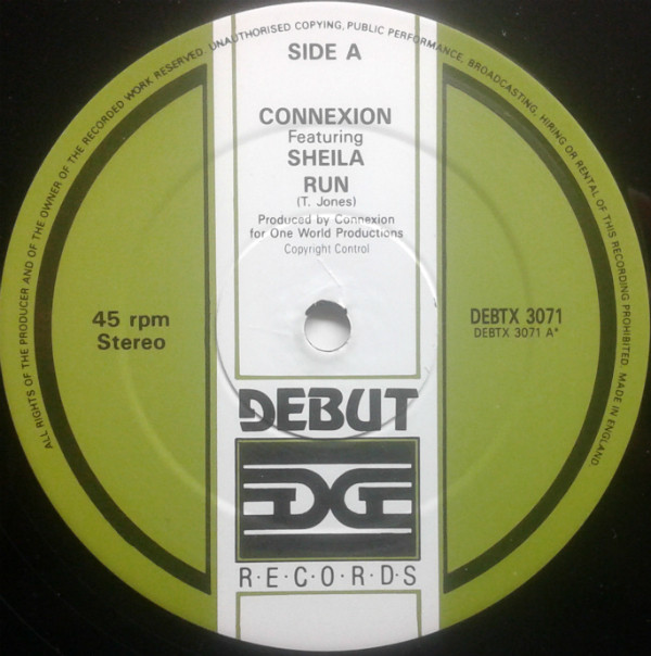 Connexion - Run | Debut Edge Records (DEBTX 3071) - 3