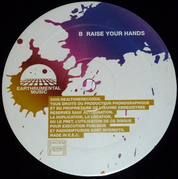 Franck Roger - Warriors / Raise Ur Hands | Earthrumental Music (EM 002) - 4