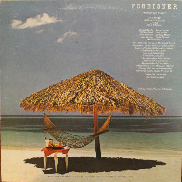 Cat Stevens - Foreigner | A&M Records (SP-4391) - 2 Cat Stevens - Foreigner | A&M Records (SP-4391) - 2