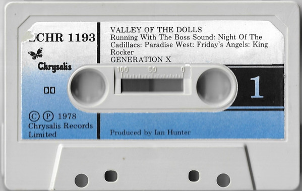 Generation X - Valley Of The Dolls | Chrysalis (ZCHR 1193) - 4