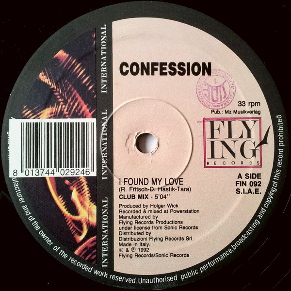 Confession - I Found My Love | Flying International (FIN 092) - main Confession - I Found My Love | Flying International (FIN 092) - main