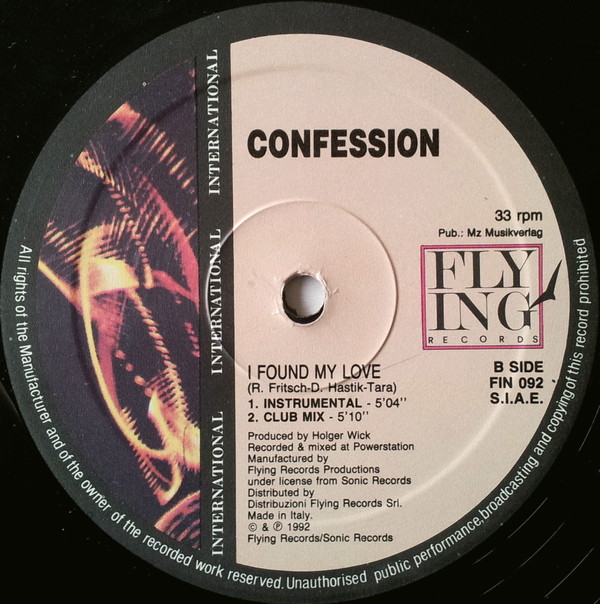 Confession - I Found My Love | Flying International (FIN 092) - 2 Confession - I Found My Love | Flying International (FIN 092) - 2