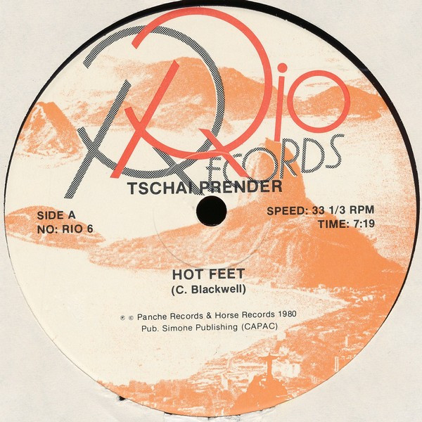 Tschai Prender - Hot Feet | Rio Records (RIO 6) - main