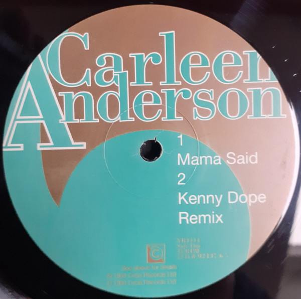 Carleen Anderson - Mama Said | Circa (YRT114) - 3
