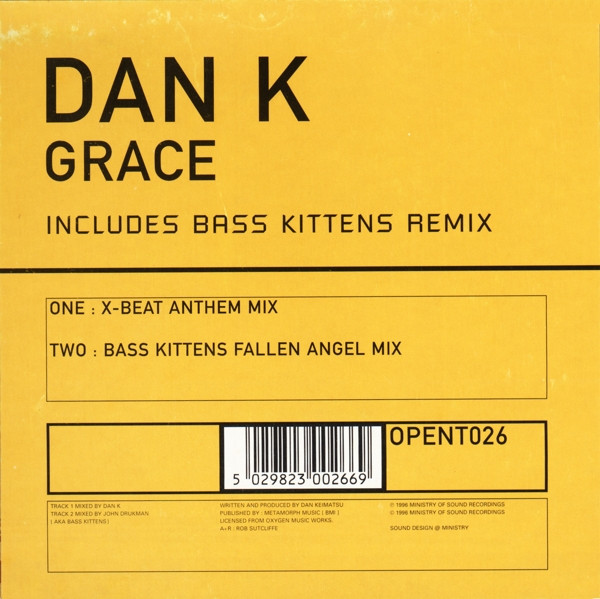 Dan K - Grace | Open (OPENT026) - 5