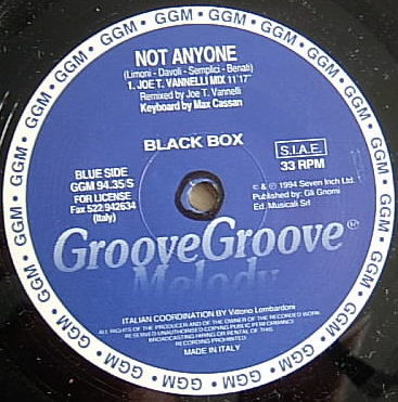 Black Box - Not Anyone | Groove Groove Melody (GGM 94.35/S) - 3 Black Box - Not Anyone | Groove Groove Melody (GGM 94.35/S) - 3