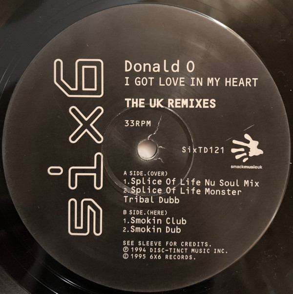 I Got Love In My Heart (The UK Remixes)