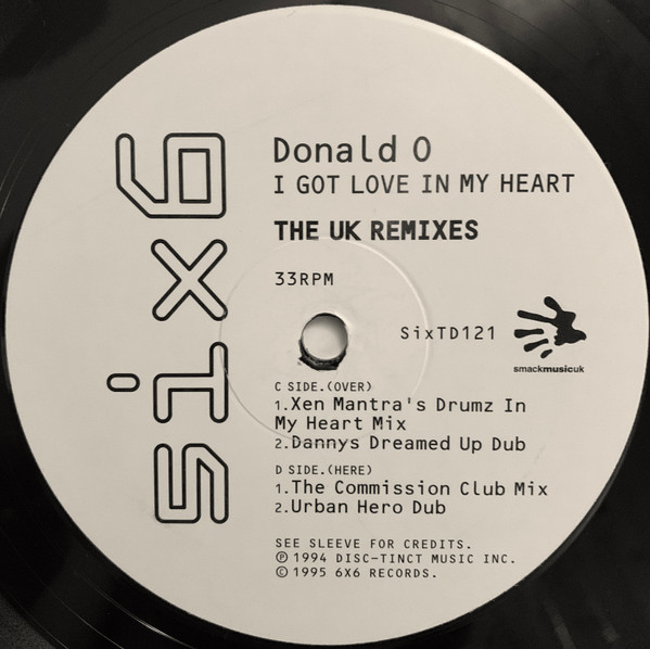 I Got Love In My Heart (The UK Remixes)