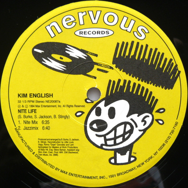 Kim English - Nite Life | Nervous Records (NE 20087) - main Kim English - Nite Life | Nervous Records (NE 20087) - main